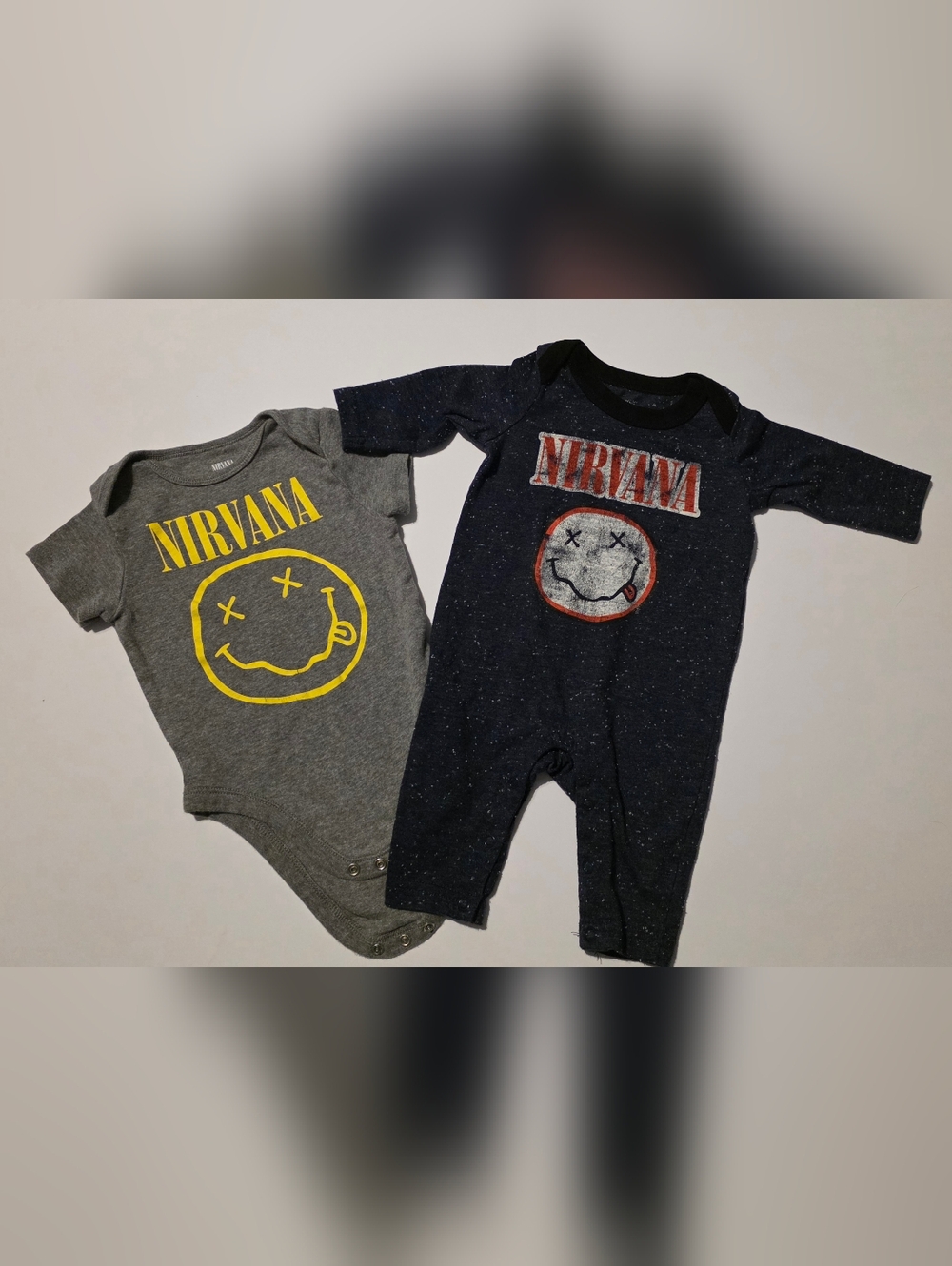 Official Nirvana onesie and romper